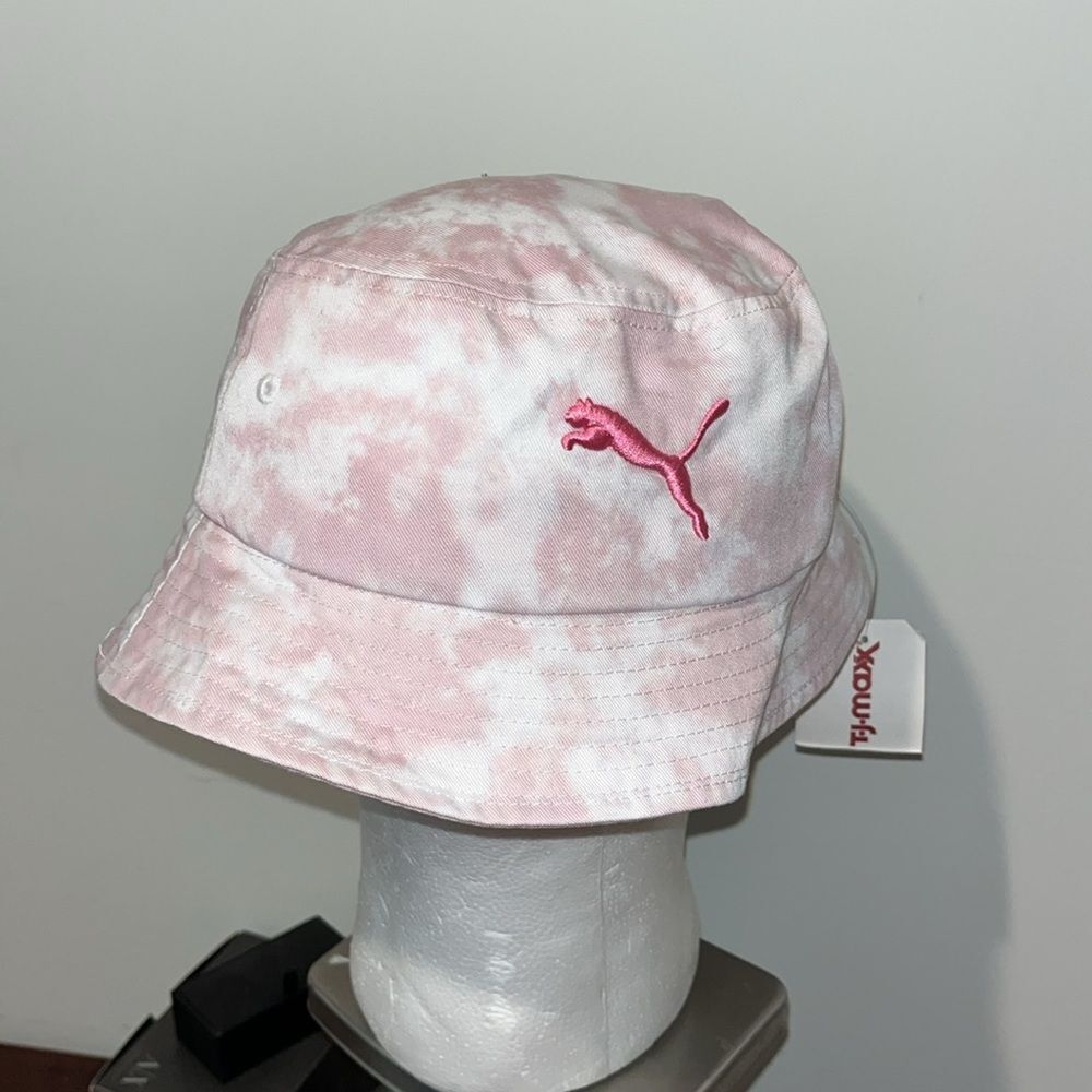 New Unisex Puma Pink Tie Dye Bucket Urban beach hat golf cap sun protection
